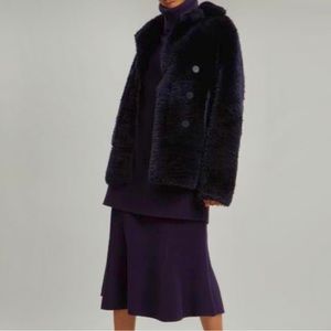 Joseph Shearling Hector Coat - size 38